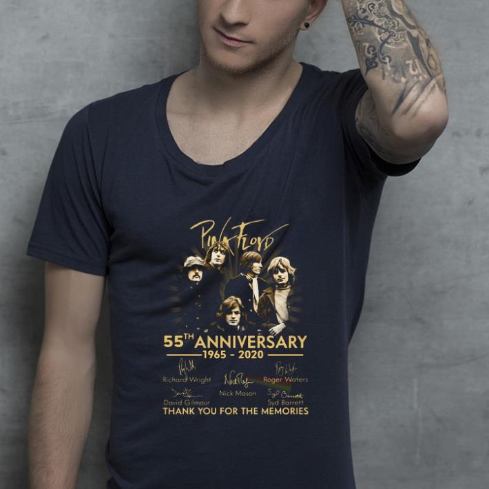 Great Pink Floyd 55th anniversary thank you for the memories signature shirt 4 - Great Pink Floyd 55th anniversary thank you for the memories signature shirt