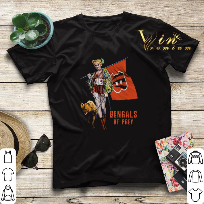 Harley Quinn Flag Cincinnati Bengals Of Prey shirt sweater 4 - Harley Quinn Flag Cincinnati Bengals Of Prey shirt sweater