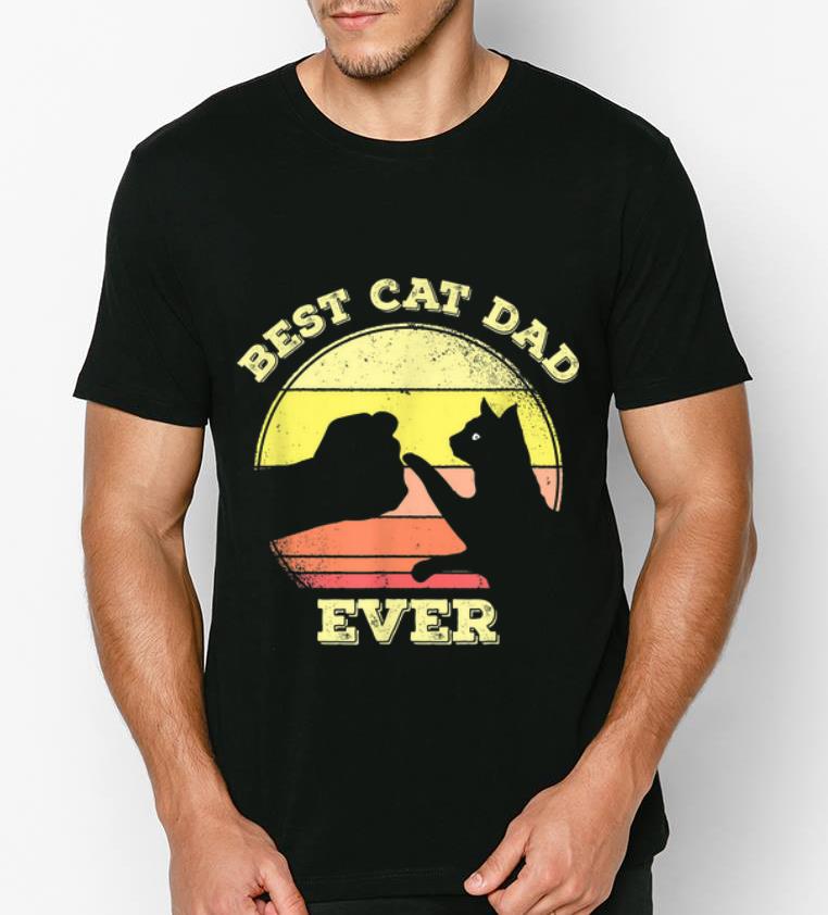 Hot Best Cat Dad Ever Vintage Cat Lover shirt 4 - Hot Best Cat Dad Ever Vintage Cat Lover shirt