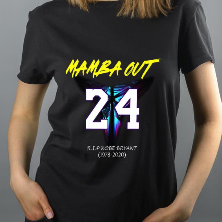Hot Mamba Out 24 R I P Kobe Bryant 1978 2020 shirt 4 - Hot Mamba Out 24 R.I.P Kobe Bryant 1978 2020 shirt