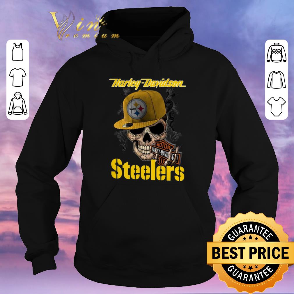 Hot Skull Motor Harley Davidson Cycles Pittsburgh Steelers Logo shirt sweater 4 - Hot Skull Motor Harley Davidson Cycles Pittsburgh Steelers Logo shirt sweater