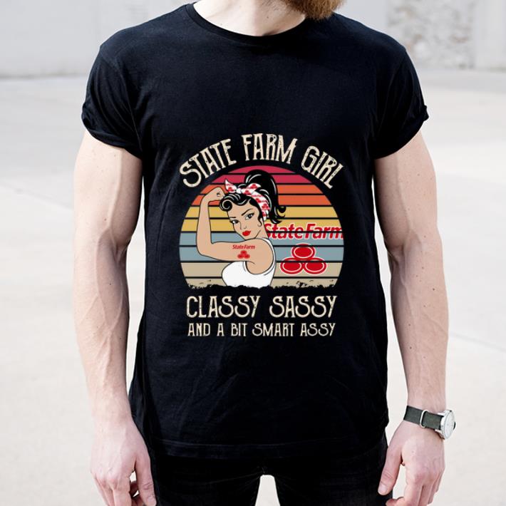 Hot State Farm Girl Classy Sassy And A Bit Smart Assy Vintage shirt 4 - Hot State Farm Girl Classy Sassy And A Bit Smart Assy Vintage shirt
