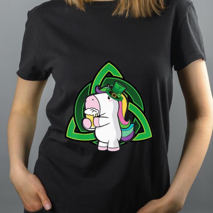 Hot Unicorn With Rainbow Hair And Beer Saint Patrick s Day shirt 4 - Hot Unicorn With Rainbow Hair And Beer Saint Patrick’s Day shirt