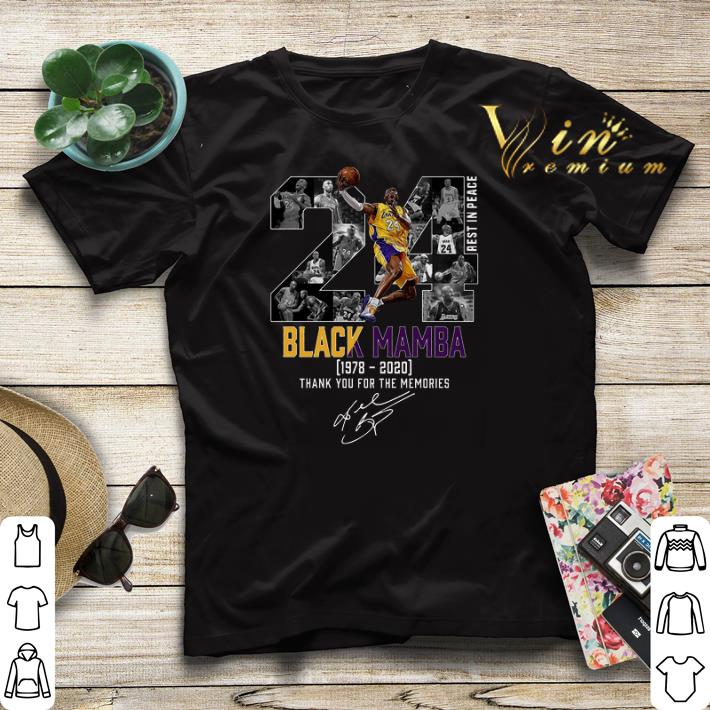 Kobe Bryant 24 Rest In Peace Black Mamba 1978 2020 thank you for the memories signed shirt sweater 4 - Kobe Bryant 24 Rest In Peace Black Mamba 1978 2020 thank you for the memories signed shirt sweater