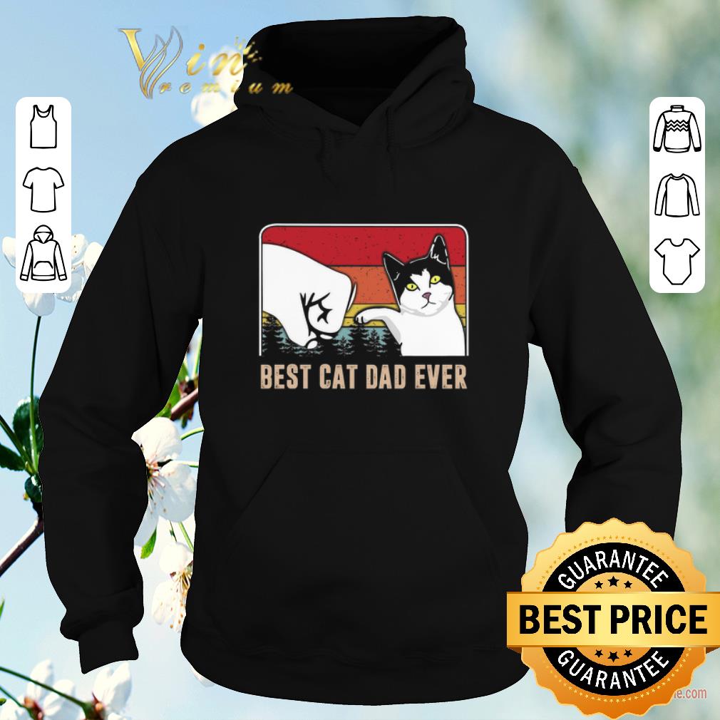 Nice Best cat dad ever sunset vintage shirt 4 - Nice Best cat dad ever sunset vintage shirt