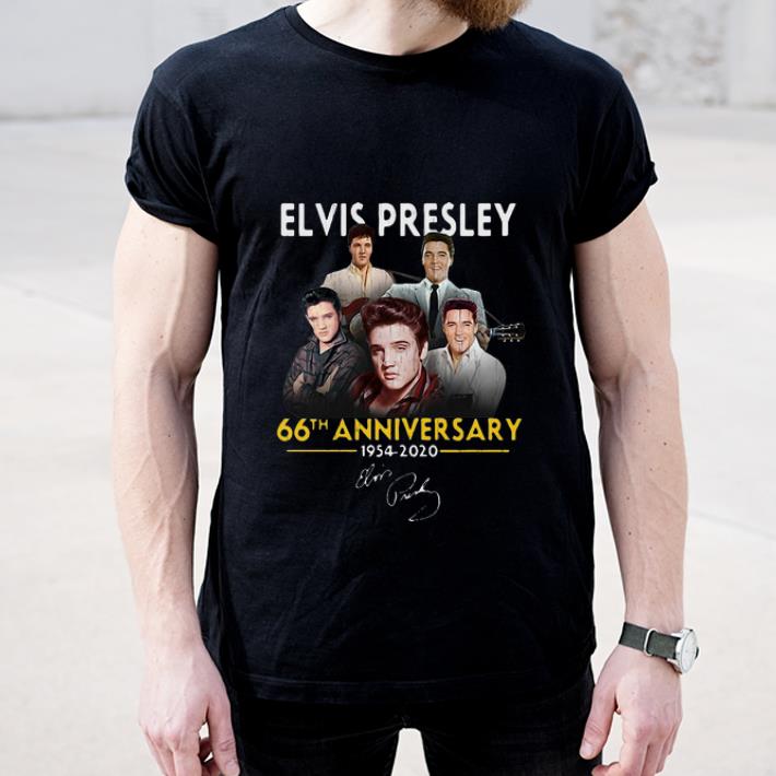 Nice Elvis Presley 66th Anniversary 1975 2020 Signature shirt 4 - Nice Elvis Presley 66th Anniversary 1975 – 2020 Signature shirt