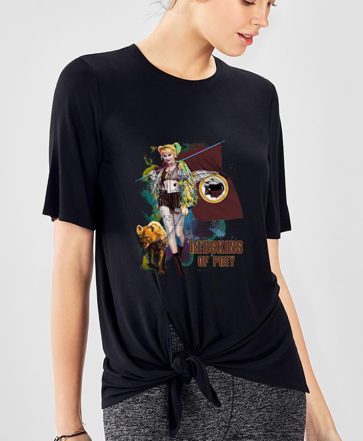 Nice Harley Quinn San Washington Redskins Of Prey shirt 4 - Nice Harley Quinn San Washington Redskins Of Prey shirt