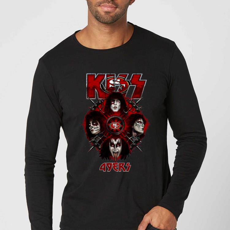Nice KISS Band 49ers San Francisco 49ers shirt 4 - Nice KISS Band 49ers San Francisco 49ers shirt