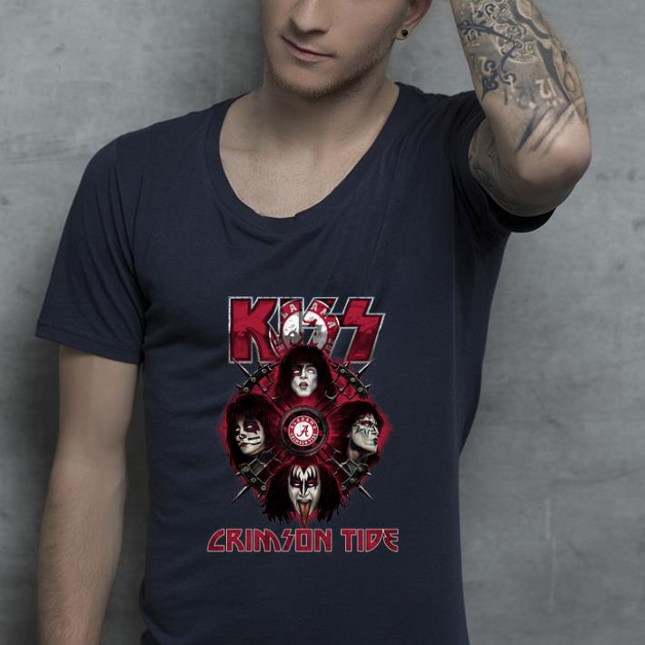 Nice KISS Band Crimson Tide Alabama Crimson Tide shirt 4 - Nice KISS Band Crimson Tide Alabama Crimson Tide shirt