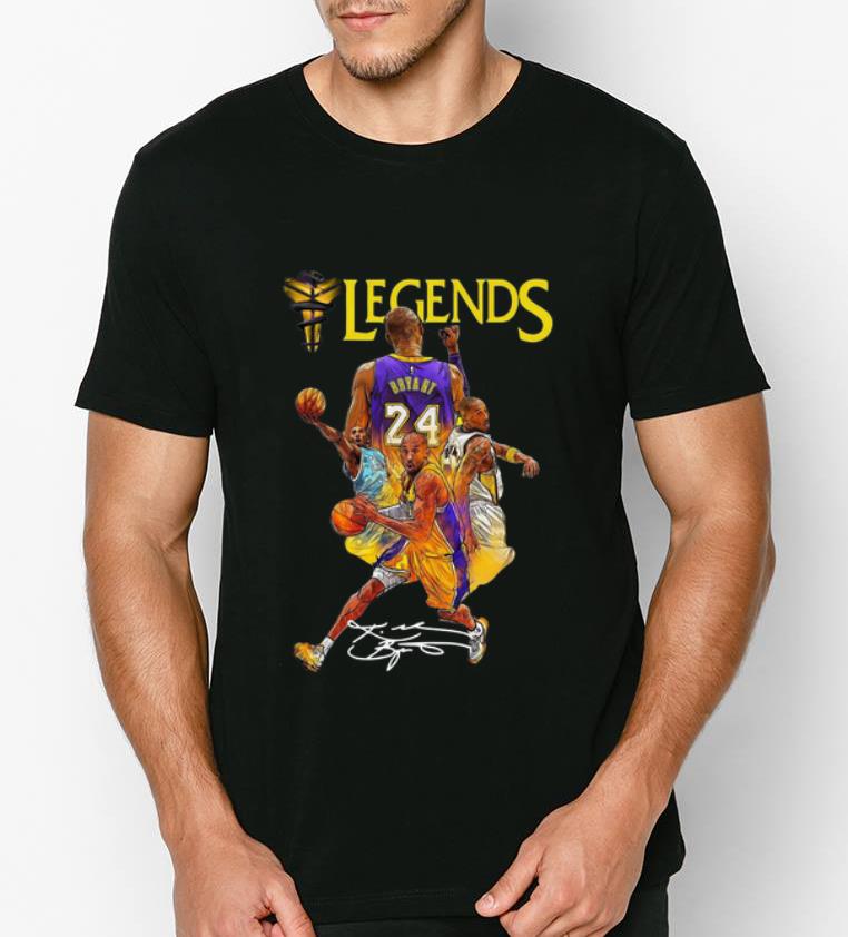 Nice Kobe Bryant Legends Signatures shirt 4 - Nice Kobe Bryant Legends Signatures shirt