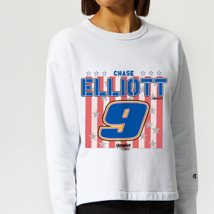 Nice Nascar Chase Elliott Hendrick Motorsports US Flag shirt 4 - Nice Nascar Chase Elliott Hendrick Motorsports US Flag shirt