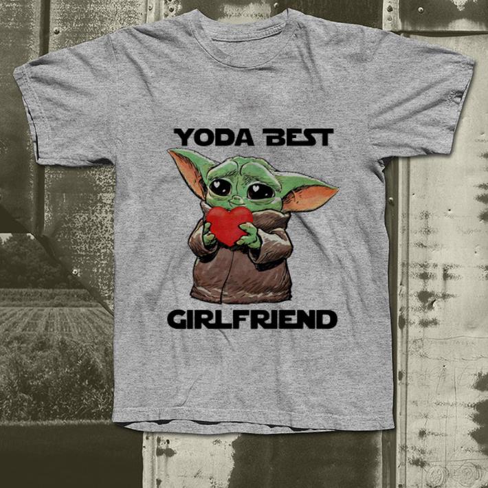 Official Baby Yoda Best Girlfriend Valentine s Day shirt 4 - Official Baby Yoda Best Girlfriend Valentine's Day shirt