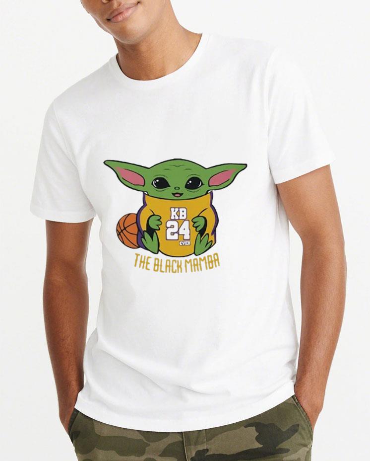 Official Baby Yoda Kobe Bryant KO8E24 The Black Mamba shirt 4 - Official Baby Yoda Kobe Bryant KO8E24 The Black Mamba shirt