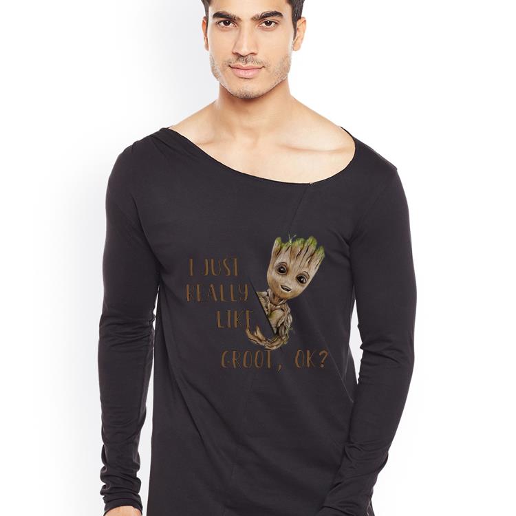 Official Groot I just really like Groot ok shirt 4 - Official Groot I just really like Groot ok shirt