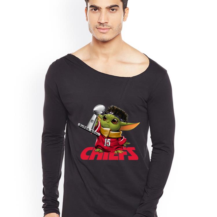 Official Kansas City Chiefs Baby Yoda Patrick Mahomes Nfl Super Bowl Liv shirt 4 - Official Kansas City Chiefs Baby Yoda Patrick Mahomes Nfl Super Bowl Liv shirt