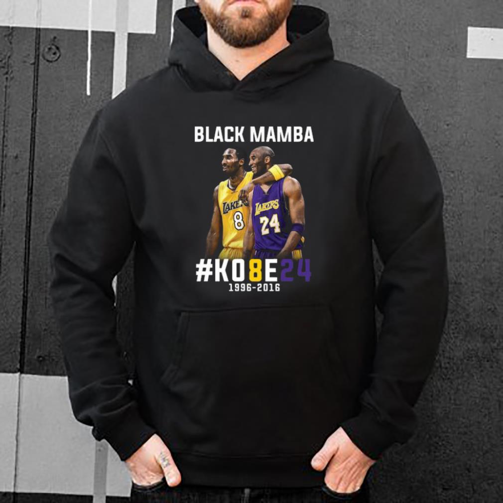 Official Kobe Bryant Black Mamba 1996 2016 Lakers shirt 4 - Official Kobe Bryant Black Mamba 1996 - 2016 Lakers shirt