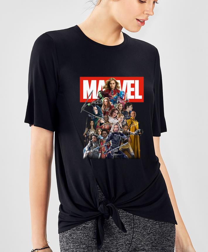 Original Avengers Woman MCU Signature shirt 4 - Original Avengers Woman MCU Signature shirt