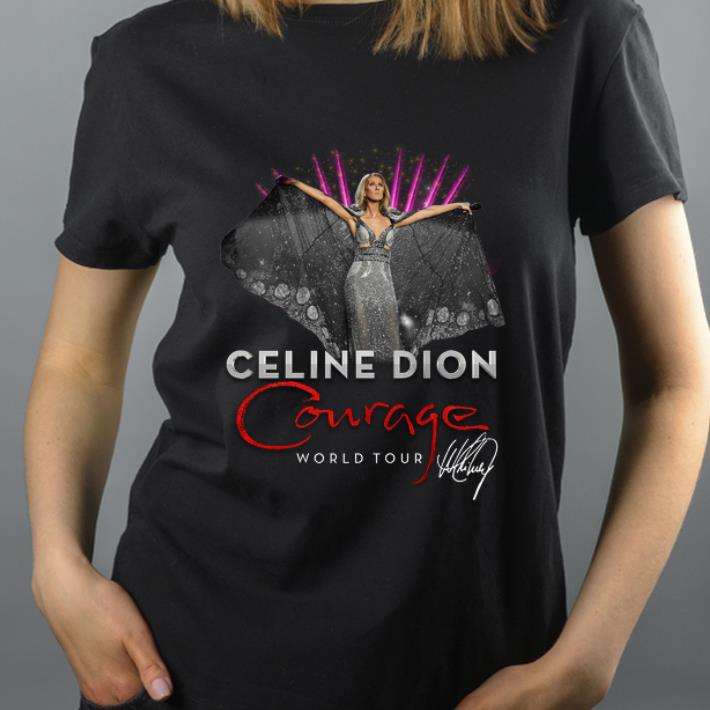 Original Celine Dion Courage World Tour shirt 4 - Original Celine Dion Courage World Tour shirt