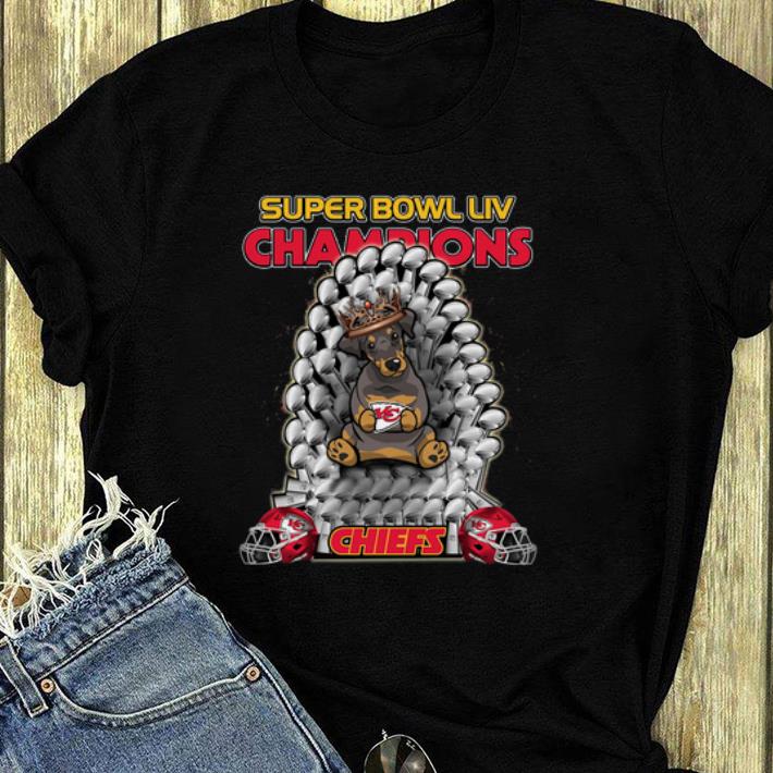 Original Daschund Iron Throne Super Bowl LIV Champions Chiefs shirt 4 - Original Daschund Iron Throne Super Bowl LIV Champions Chiefs shirt
