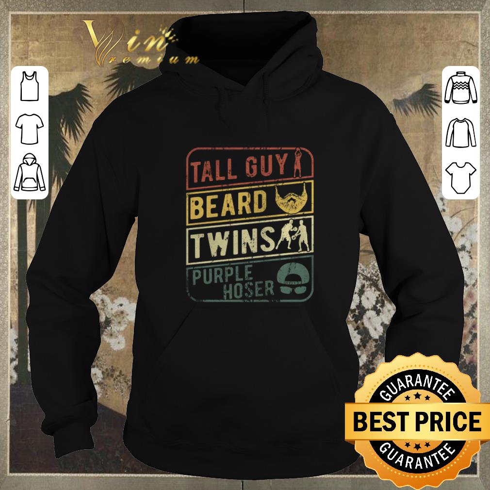 Original Tall Guy Beard Twins Purple Hoser Vintage shirt sweater Original Tall Guy Beard Twins Purple Hoser Vintage shirt sweater 4 - Original Tall Guy Beard Twins Purple Hoser Vintage shirt sweater