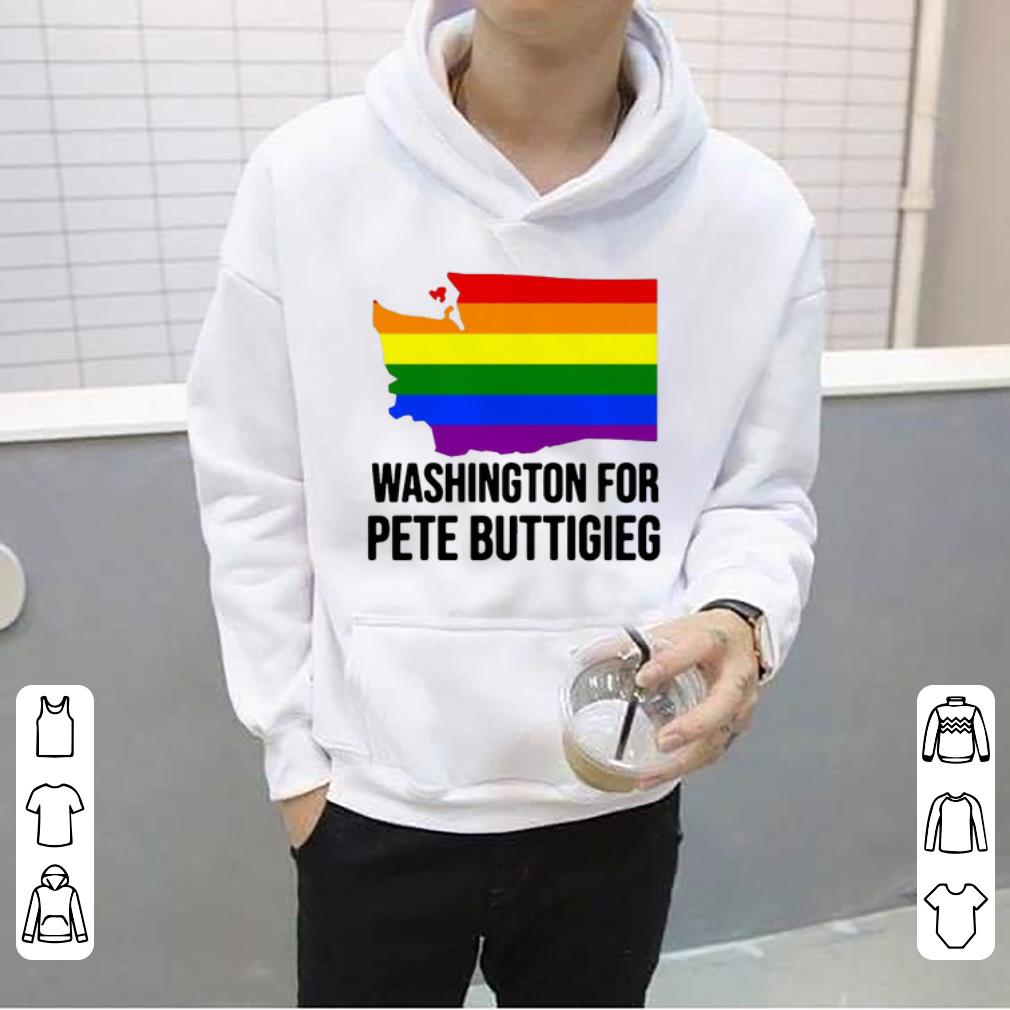 Original Washington for Pete Buttigieg LGBT Vote 2020 shirt 4 - Original Washington for Pete Buttigieg LGBT Vote 2020 shirt