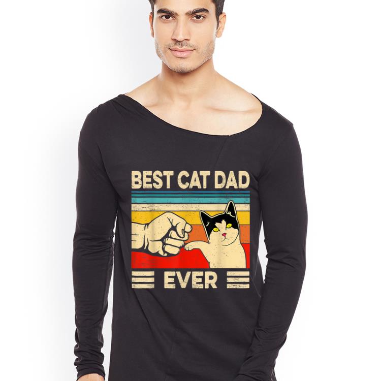 Premium Best Cat Dad Ever Father Day Vintage Cat Lovers shirt 4 - Premium Best Cat Dad Ever Father Day Vintage Cat Lovers shirt