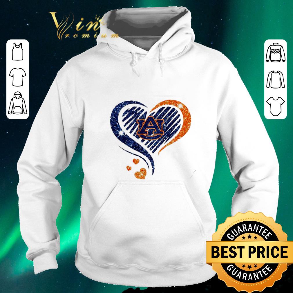Premium Diamond heart Auburn Tigers Lover shirt sweater 4 - Premium Diamond heart Auburn Tigers Lover shirt sweater