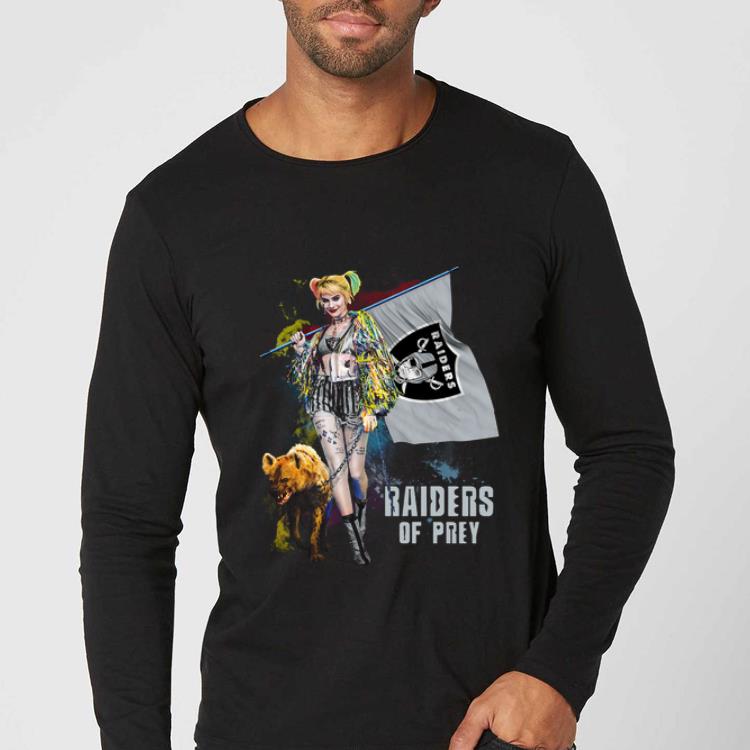 Premium Harley Quinn Oakland Raiders Of Prey shirt 4 - Premium Harley Quinn Oakland Raiders Of Prey shirt