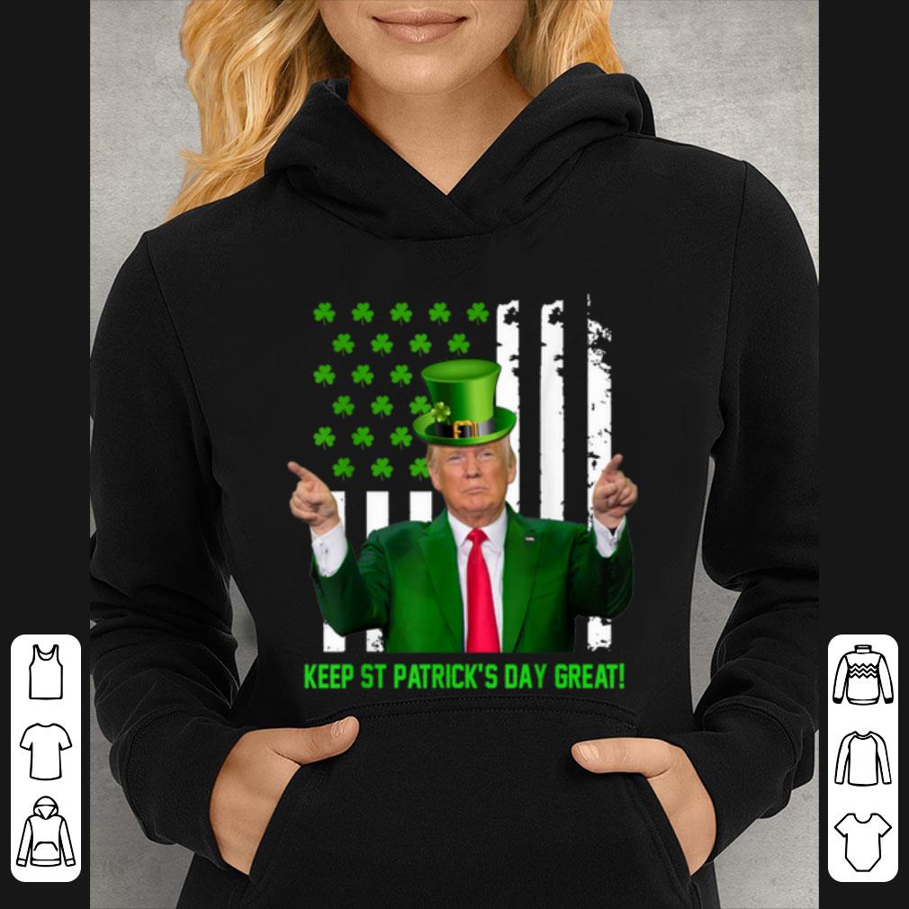 Premium Keep St Patrick s day Great American Flag Trump Patricks day shirt 4 - Premium Keep St Patrick's day Great-American Flag Trump Patricks day shirt