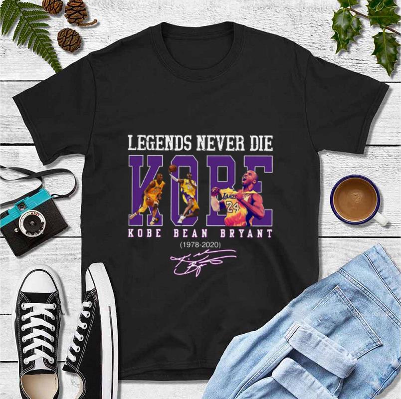 Premium Legends never die Kobe Bryant 1978 2020 signature shirt 4 - Premium Legends never die Kobe Bryant 1978 2020 signature shirt