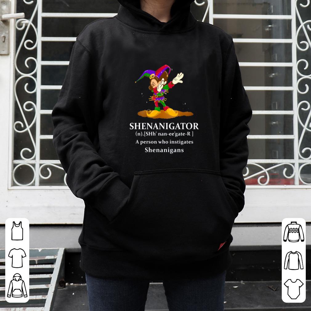 Premium Mickey Mardi Gras Dabbing Shenanigator a person who instigates shirt 4 - Premium Mickey Mardi Gras Dabbing Shenanigator a person who instigates shirt