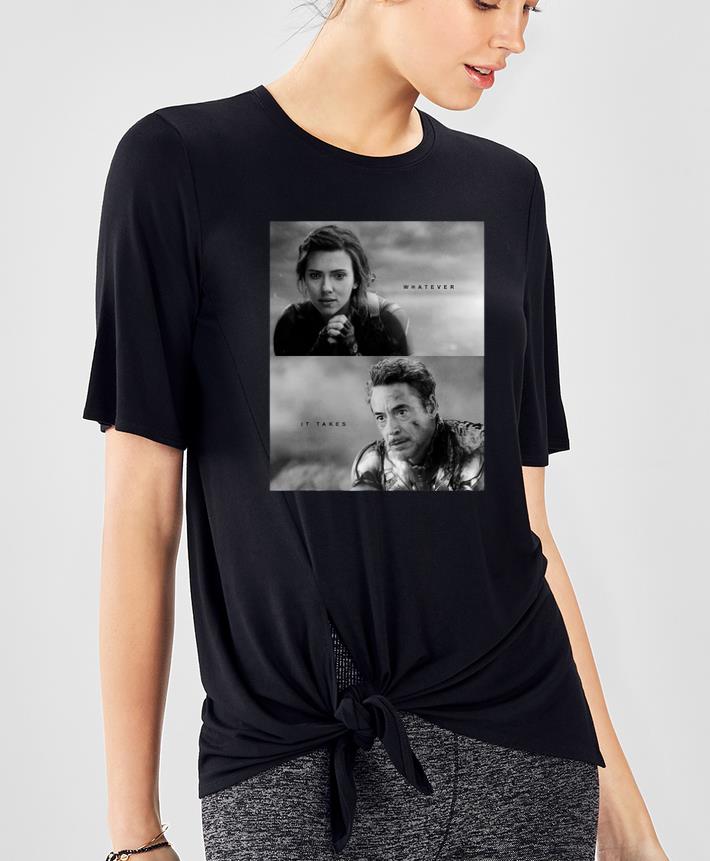 Premium Whatever It Takes Black Widow And Iron Man shirt 4 - Premium Whatever It Takes Black Widow And Iron Man shirt