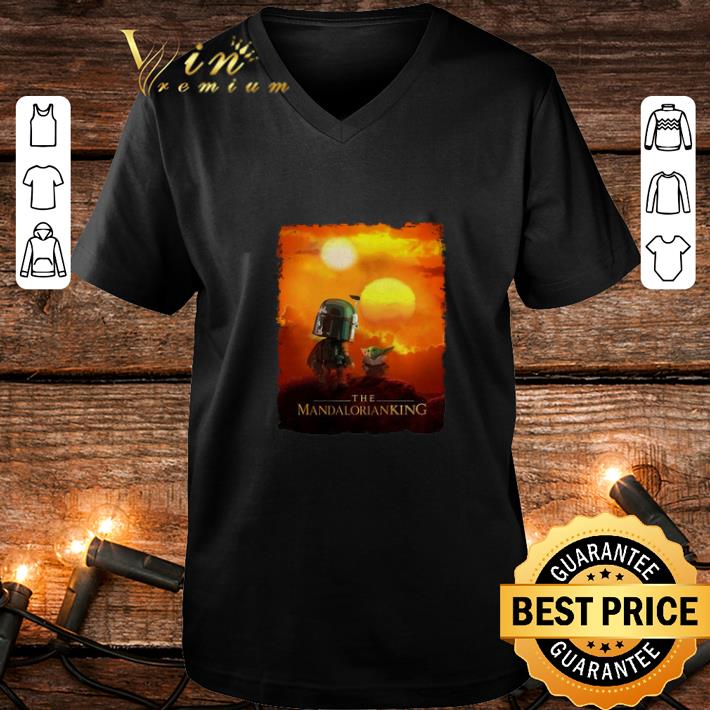Pretty Baby Yoda The Mandalorianking mashup Lion King Sunset shirt 4 - Pretty Baby Yoda The Mandalorianking mashup Lion King Sunset shirt