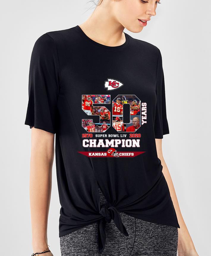 Pretty Kansas City 50 Years Super Bowl LIV Champions 1970 2020 shirt 4 - Pretty Kansas City 50 Years Super Bowl LIV Champions 1970 2020 shirt