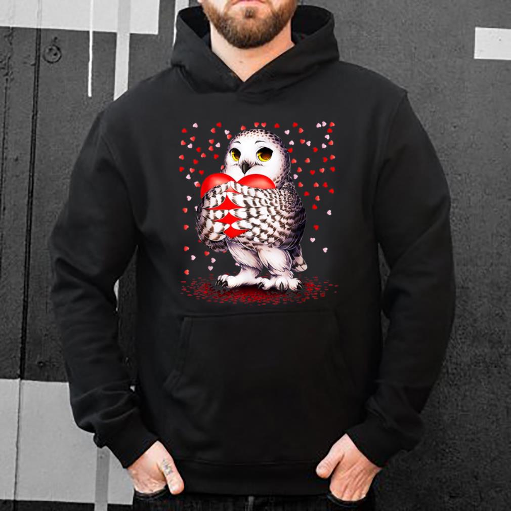 Pretty Owl Holds Heart Owl Lovers shirt 4 - Pretty Owl Holds Heart Owl Lovers shirt