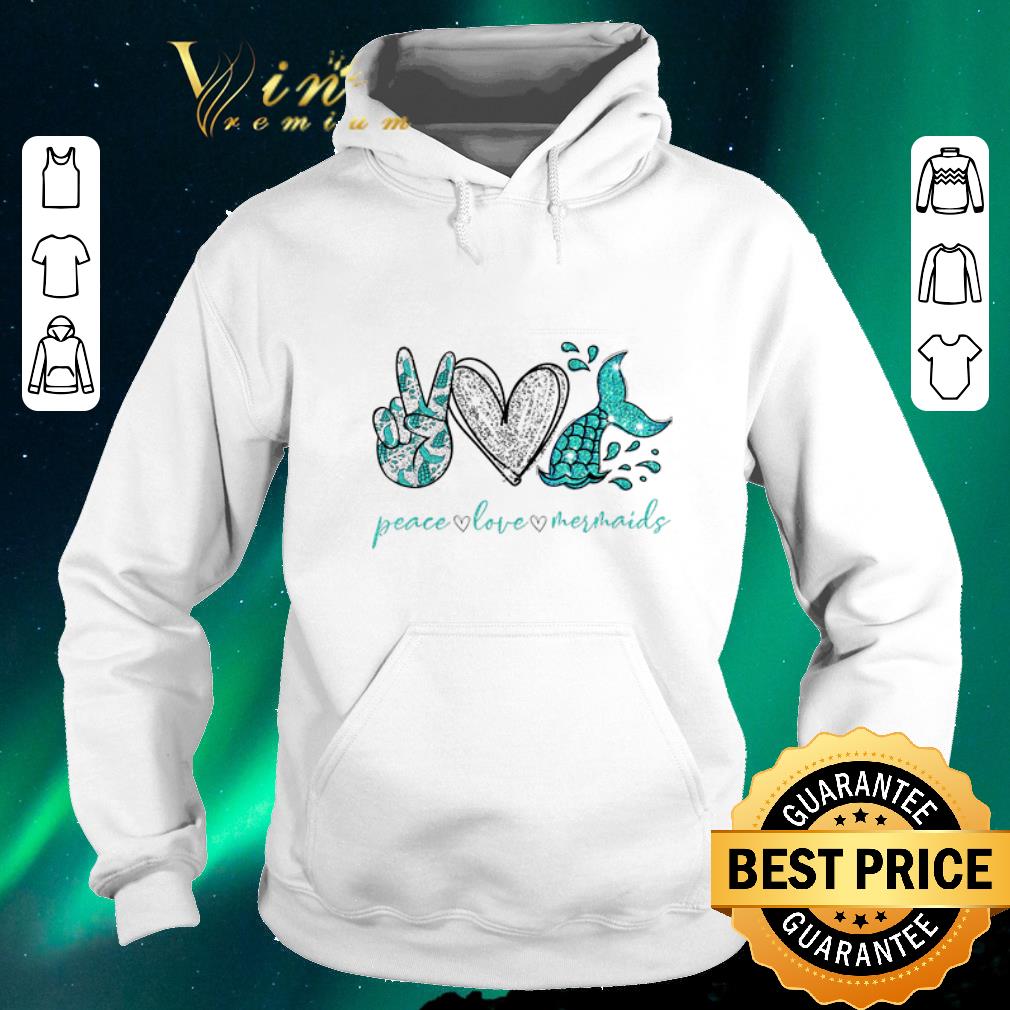 Pretty Peace love mermaid shirt sweater Pretty Peace love mermaid shirt sweater 4 - Pretty Peace love mermaid shirt sweater