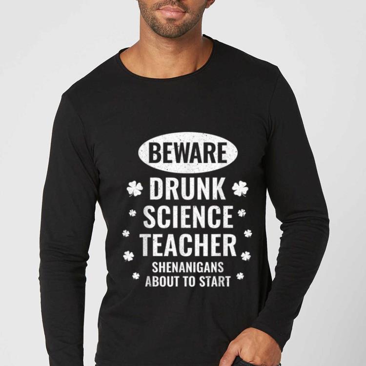 Pretty St Patricks Day Science Teacher Distressed shirt 4 - Pretty St. Patricks Day Science Teacher Distressed shirt