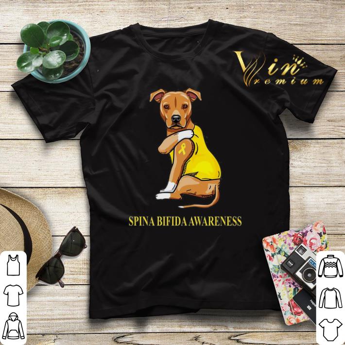 Staffordshire Terrier tattoo i love Spina Bifida Awareness shirt sweater Staffordshire Terrier tattoo i love Spina Bifida Awareness shirt sweater 4 - Staffordshire Terrier tattoo i love Spina Bifida Awareness shirt sweater