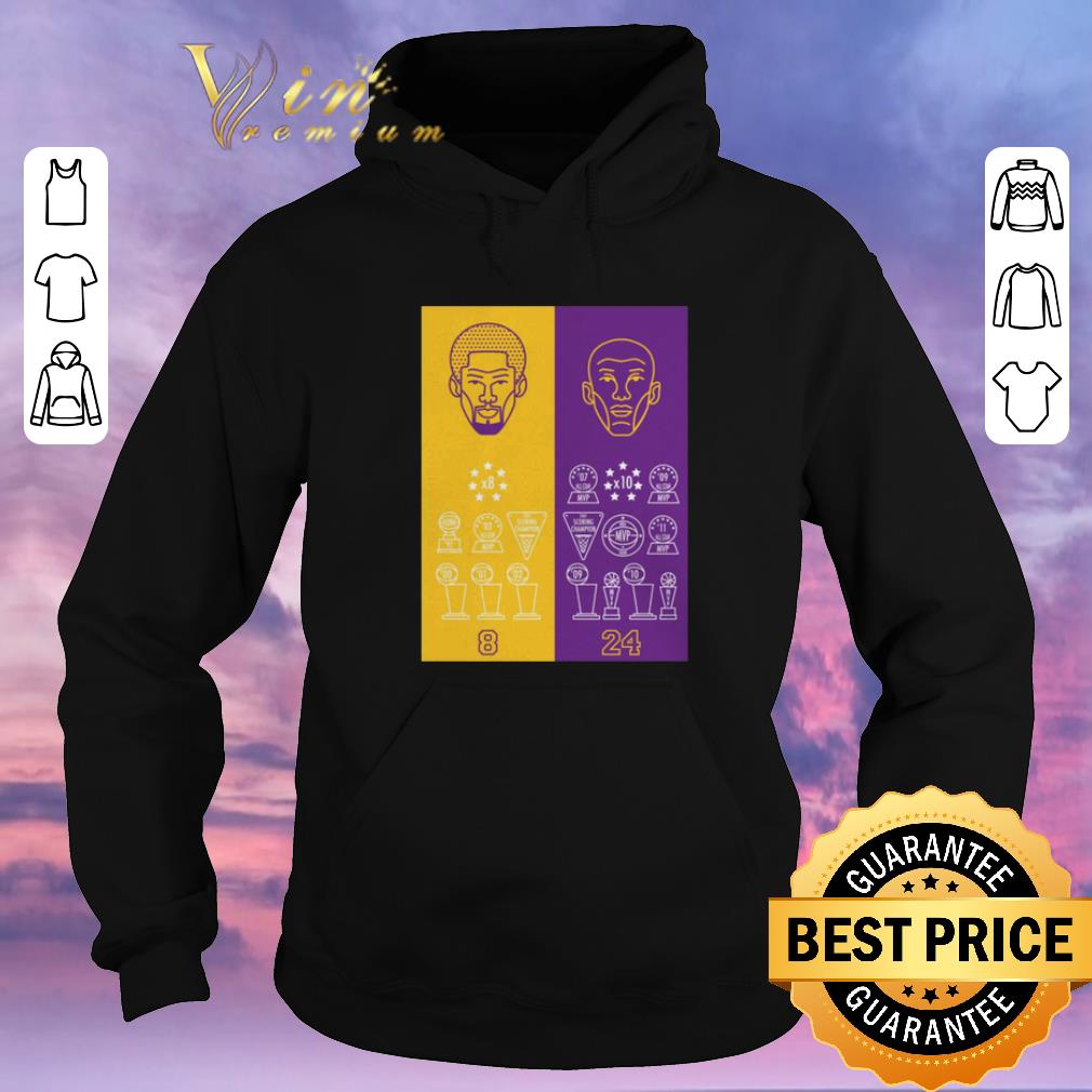 Top 8 24 Kobe Bryant Title Collection Trophies Championship shirt sweater 4 - Top 8 24 Kobe Bryant Title Collection Trophies Championship shirt sweater