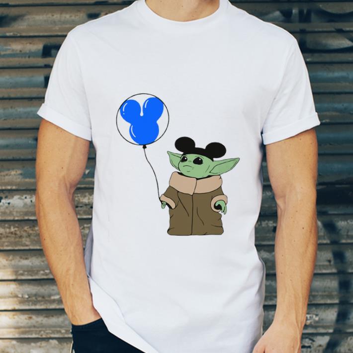 Top Baby Yoda Mickey Mouse shirt 4 - Top Baby Yoda Mickey Mouse shirt