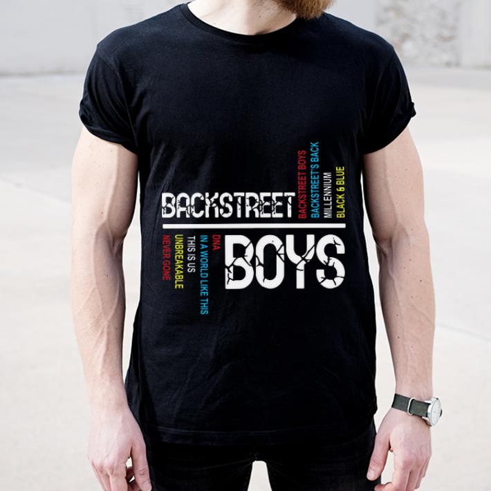 Top Backstreet Boys Backstreet s Back Millennium Black And Blue shirt 4 - Top Backstreet Boys Backstreet’s Back Millennium Black And Blue shirt