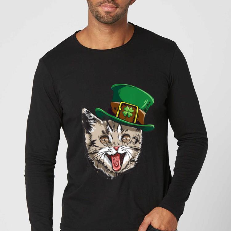 Top Cat Leprechaun St Patricks Cattys Catricks Day Girls Women shirt 4 - Top Cat Leprechaun St Patricks Cattys Catricks Day Girls Women shirt