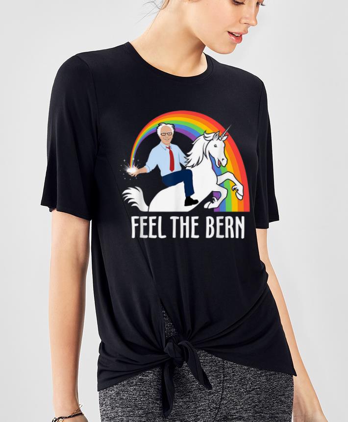 Top Feel The Bern Riding Unicorn Bernie Sanders shirt 4 - Top Feel The Bern Riding Unicorn Bernie Sanders shirt