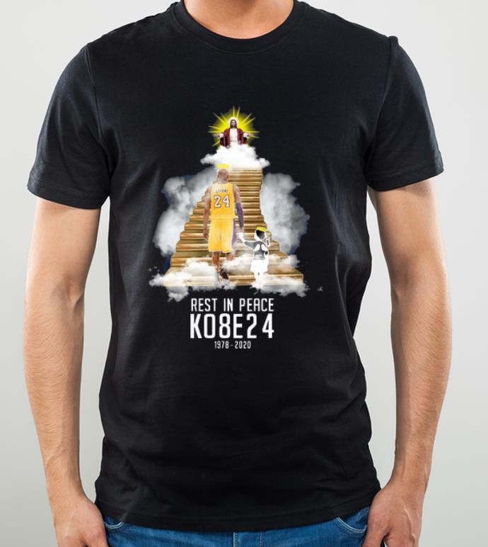Top Kobe Bryant And His Daughter In Heaven With Jesus RIP KO8E24 shirt 4 - Top Kobe Bryant And His Daughter In Heaven With Jesus RIP KO8E24 shirt