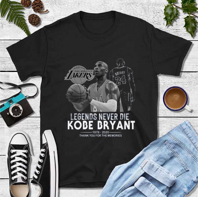 Top Kobe Bryant Legends Never Die 1978 2020 Thank You For The Memories shirt 4 - Top Kobe Bryant Legends Never Die 1978 2020 Thank You For The Memories shirt