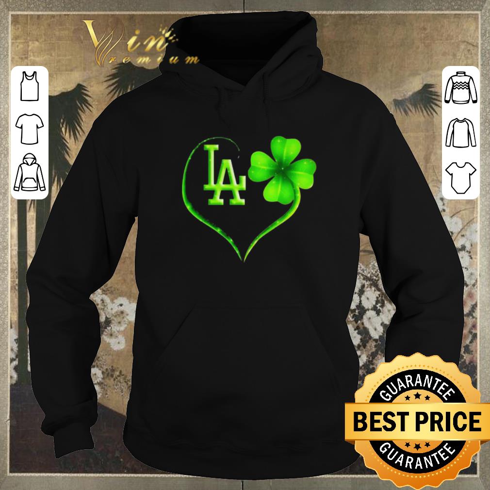 Top Los Angeles Dodgers Logo St Patrick s Day shirt sweater 4 - Top Los Angeles Dodgers Logo St. Patrick's Day shirt sweater