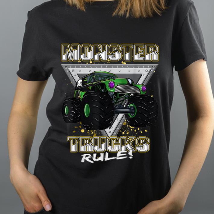 Top Monster Trucks Rule shirt 4 - Top Monster Trucks Rule shirt
