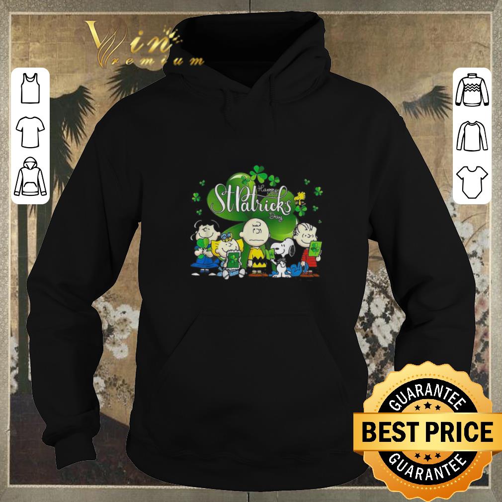 Top Snoopy Charlie Brown Woodstock happy St Patrick s day shanrock shirt sweater 4 - Top Snoopy Charlie Brown Woodstock happy St. Patrick’s day shanrock shirt sweater