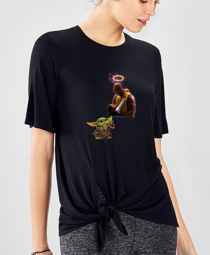 Top Star Wars Baby Yoda Crying RIP Kobe Bryant shirt 4 - Top Star Wars Baby Yoda Crying RIP Kobe Bryant shirt