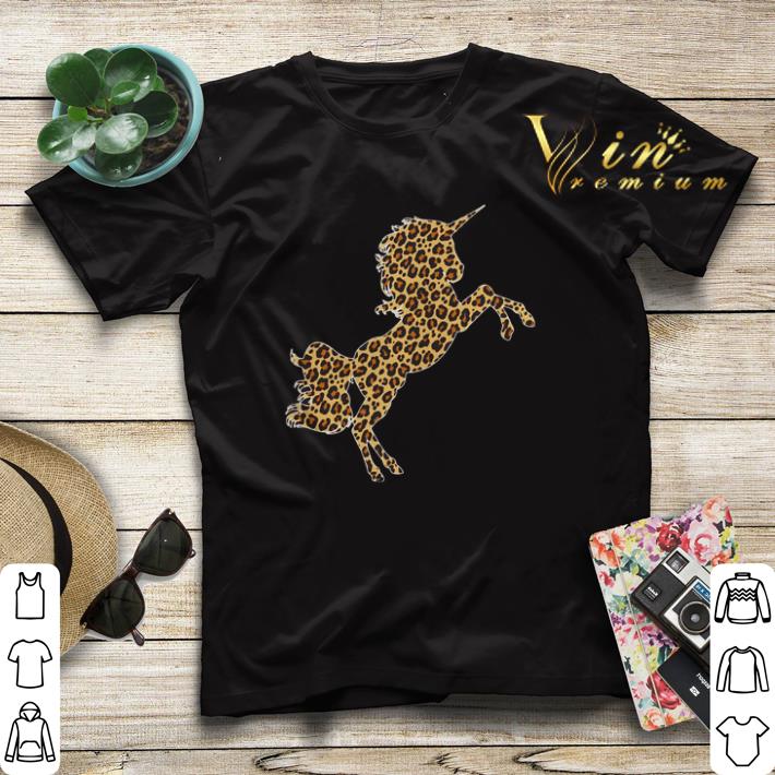 Unicorn leopard shirt sweater Unicorn leopard shirt sweater 4 - Unicorn leopard shirt sweater